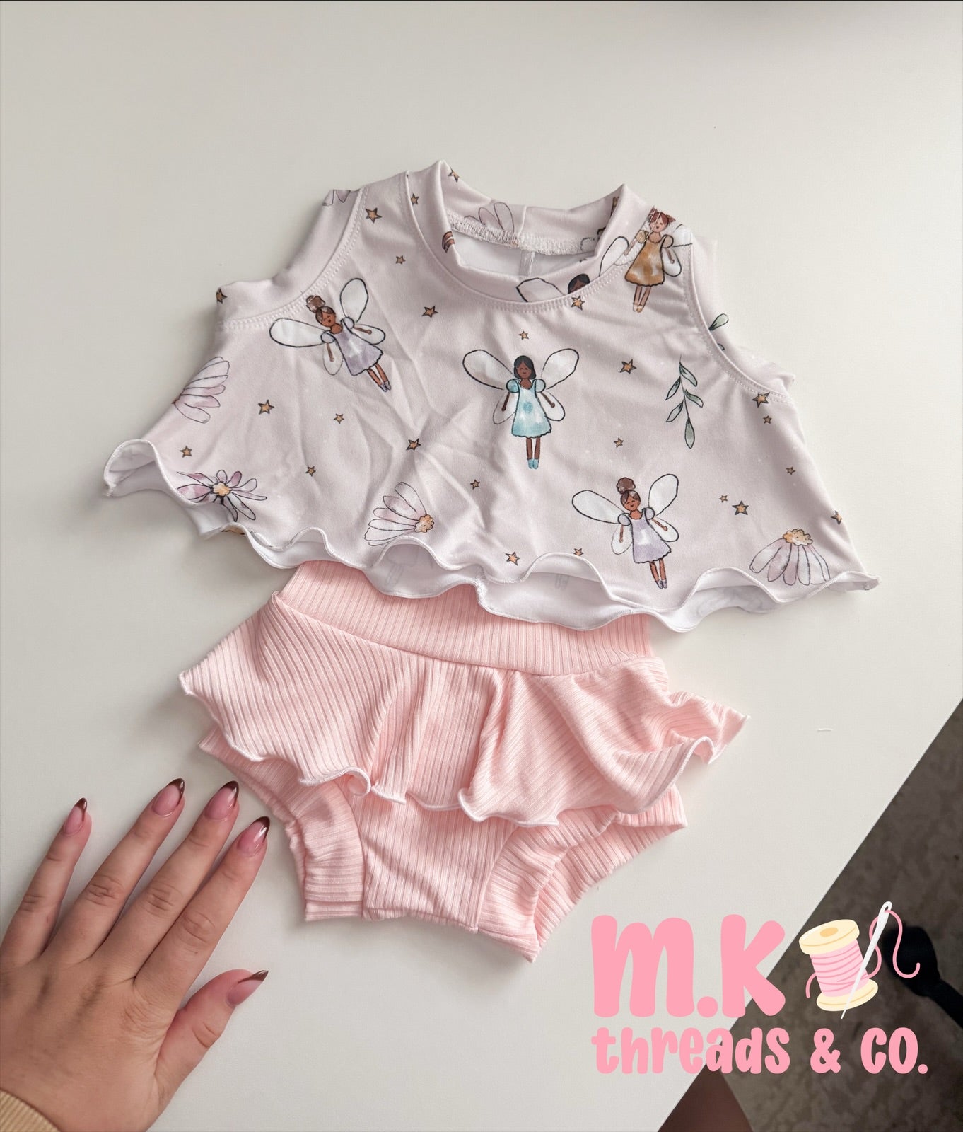 3/6M Crop Swing Tank & Mini Skirted Bums