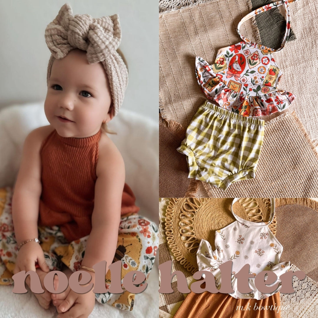 Noelle Halter & Dress