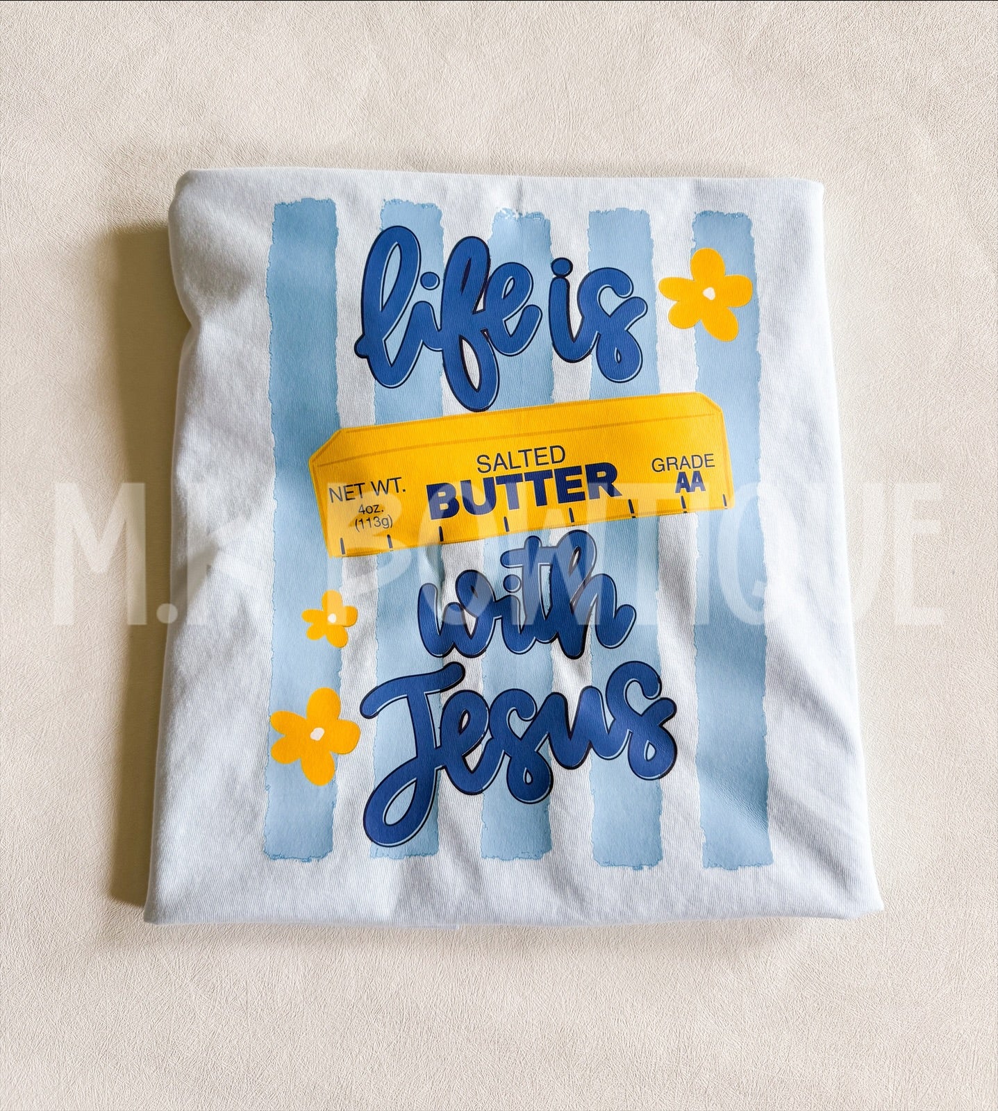 XL Life is Butter with Jesus CC Tee