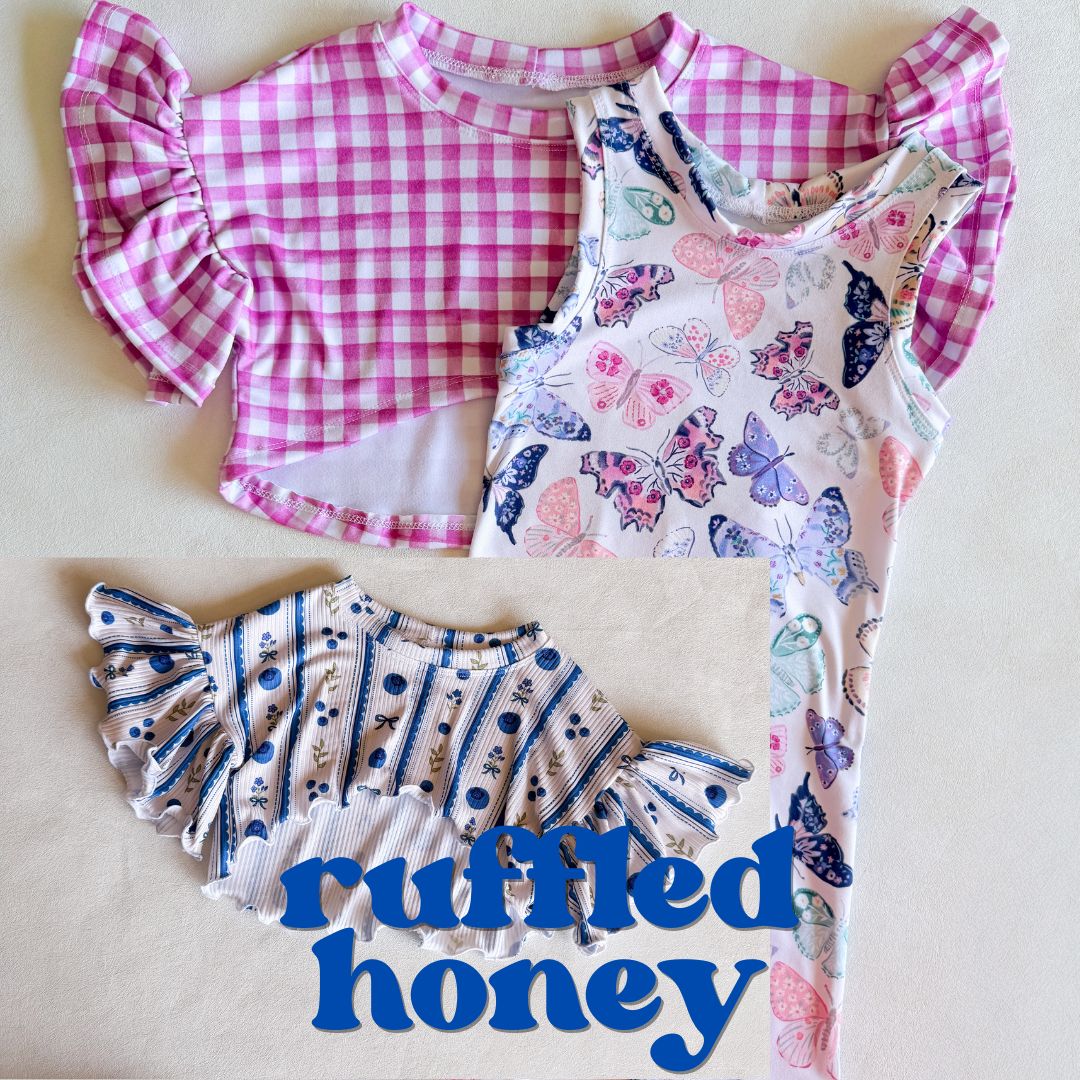 Ruffled Honey Layering Top