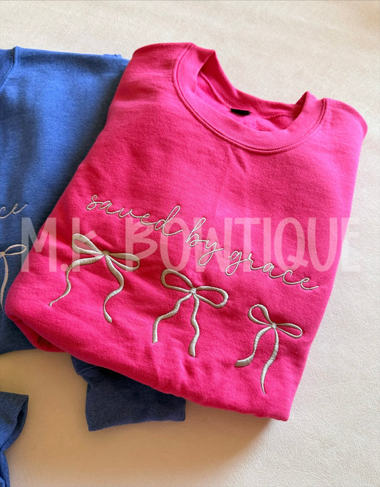 Saved By Grace Crewneck
