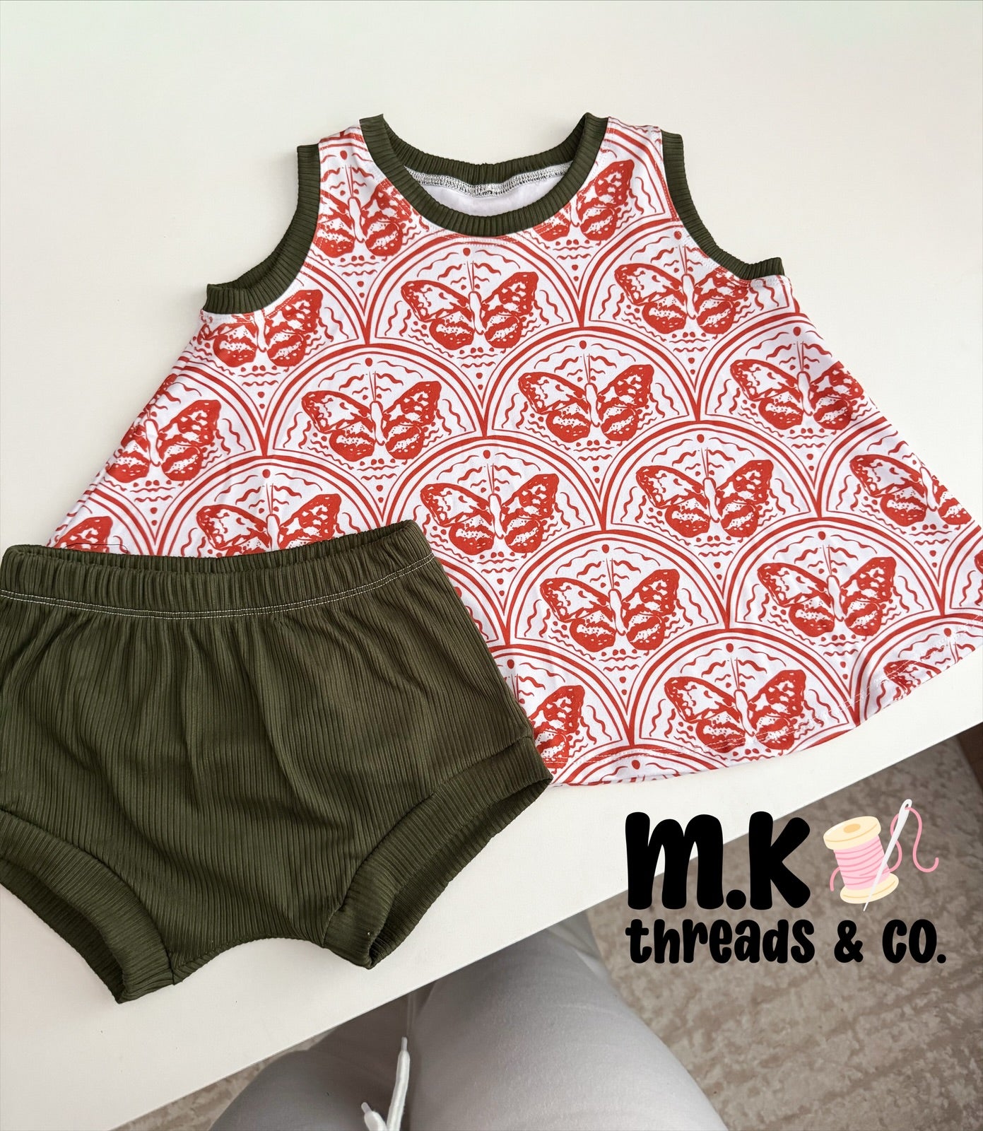 3T Swing Tank & Elastic Shorties
