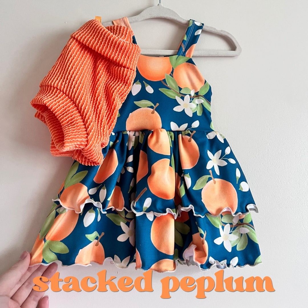 Stacked Peplum