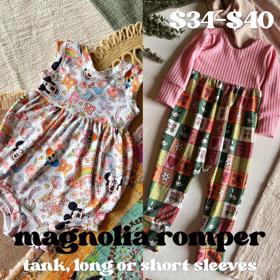 Magnolia Bubble & Romper