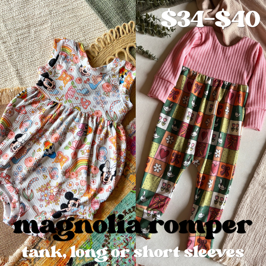 Magnolia Bubble & Romper