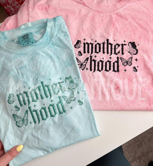XL Hibiscus (Pink) Motherhood Tee
