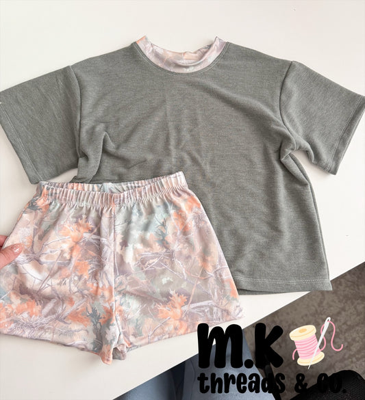 3T Comfy Tee & Shorts