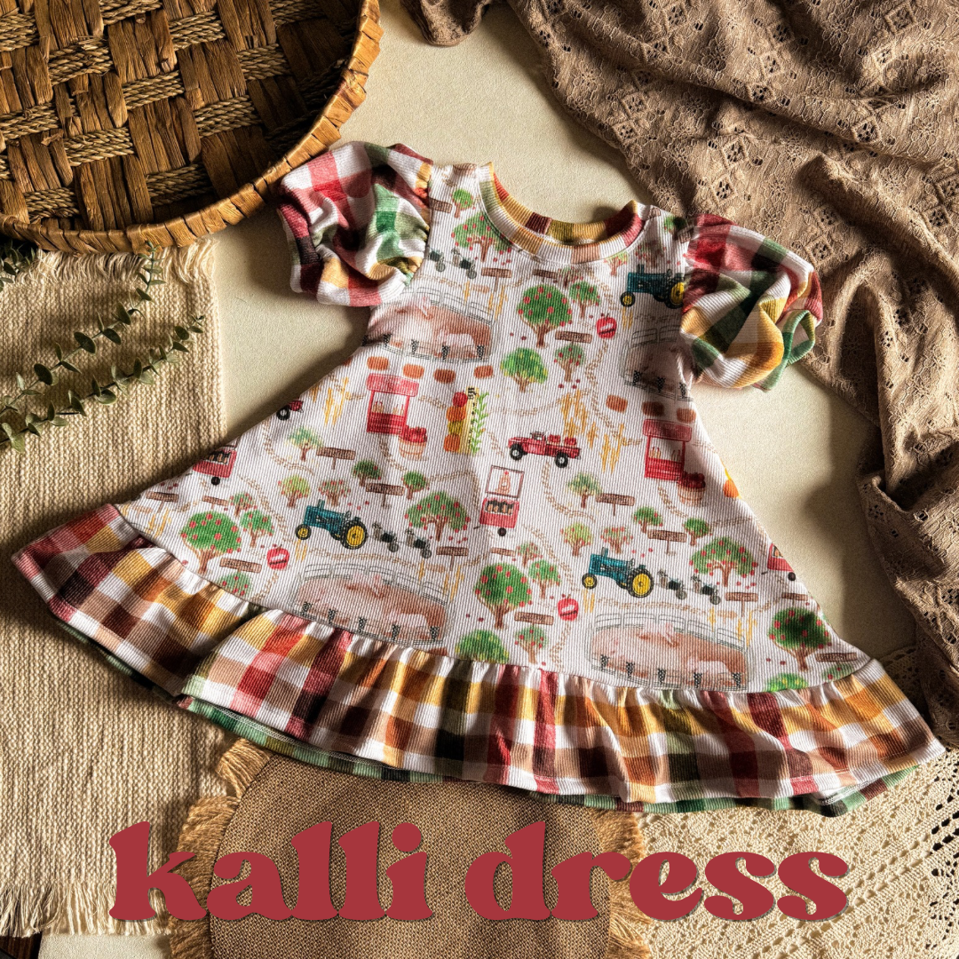 Kalli Ruffle Dress