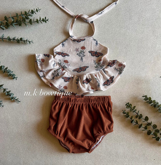 12/18M Noelle Halter & Bloomies