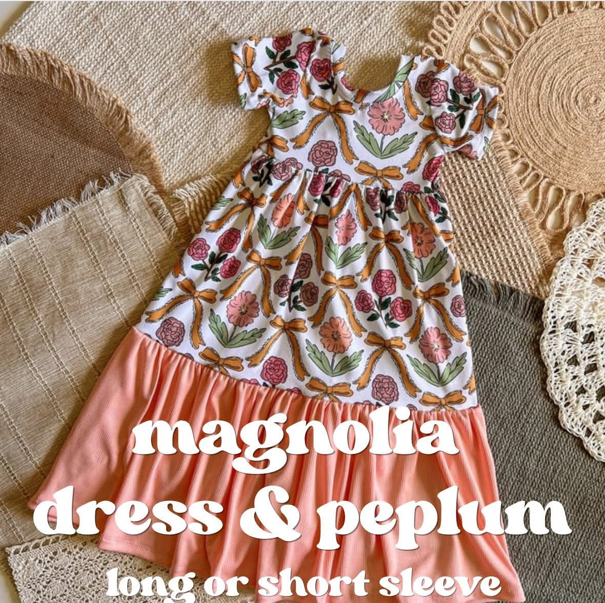Magnolia Dress & Peplum