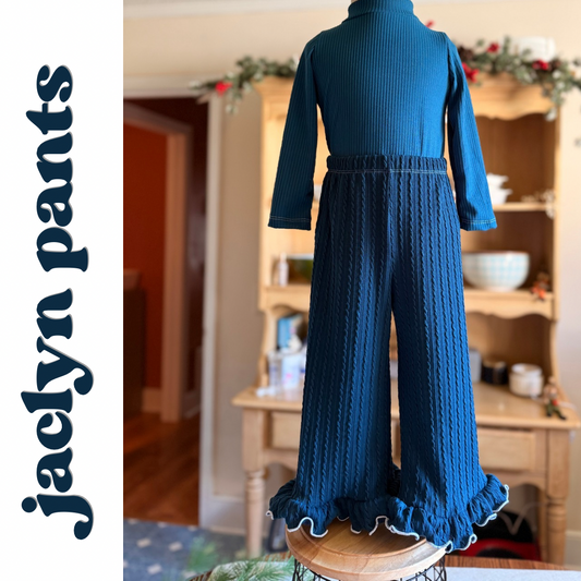 Jaclyn Ruffle Pants