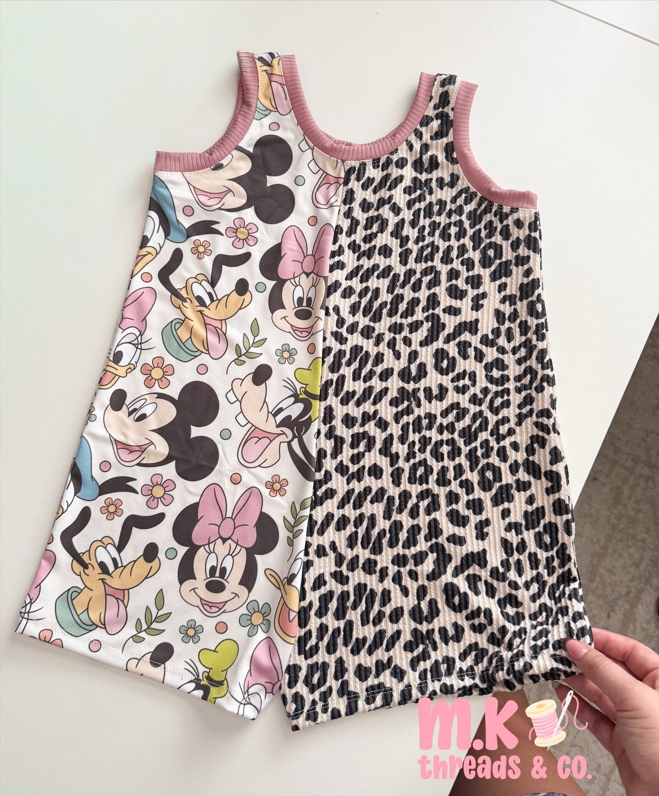 6Y + Any Size Split Sunny Romper