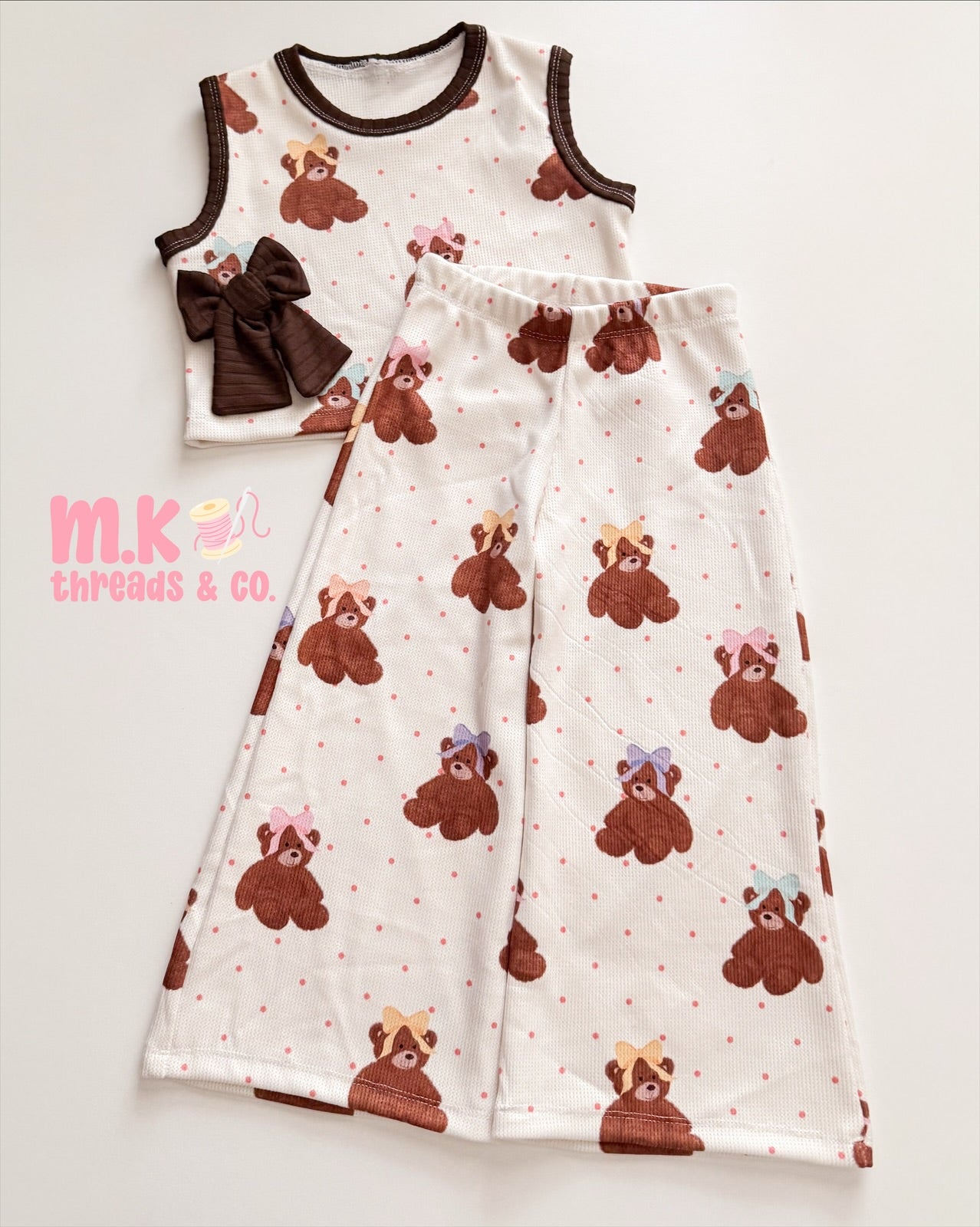 2T Wide Leg Pants & Sprint Tank