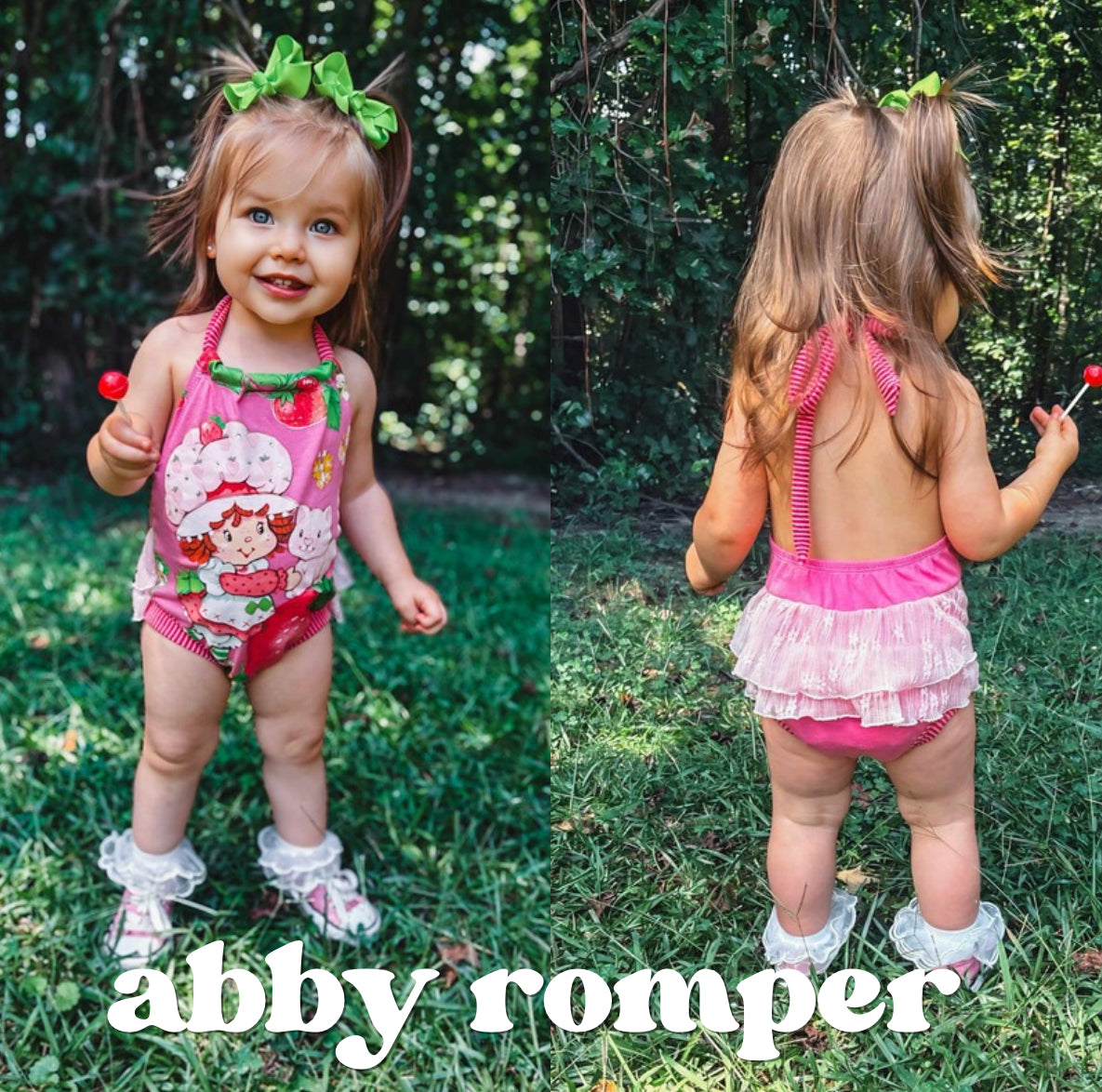 Abby Halter Romper